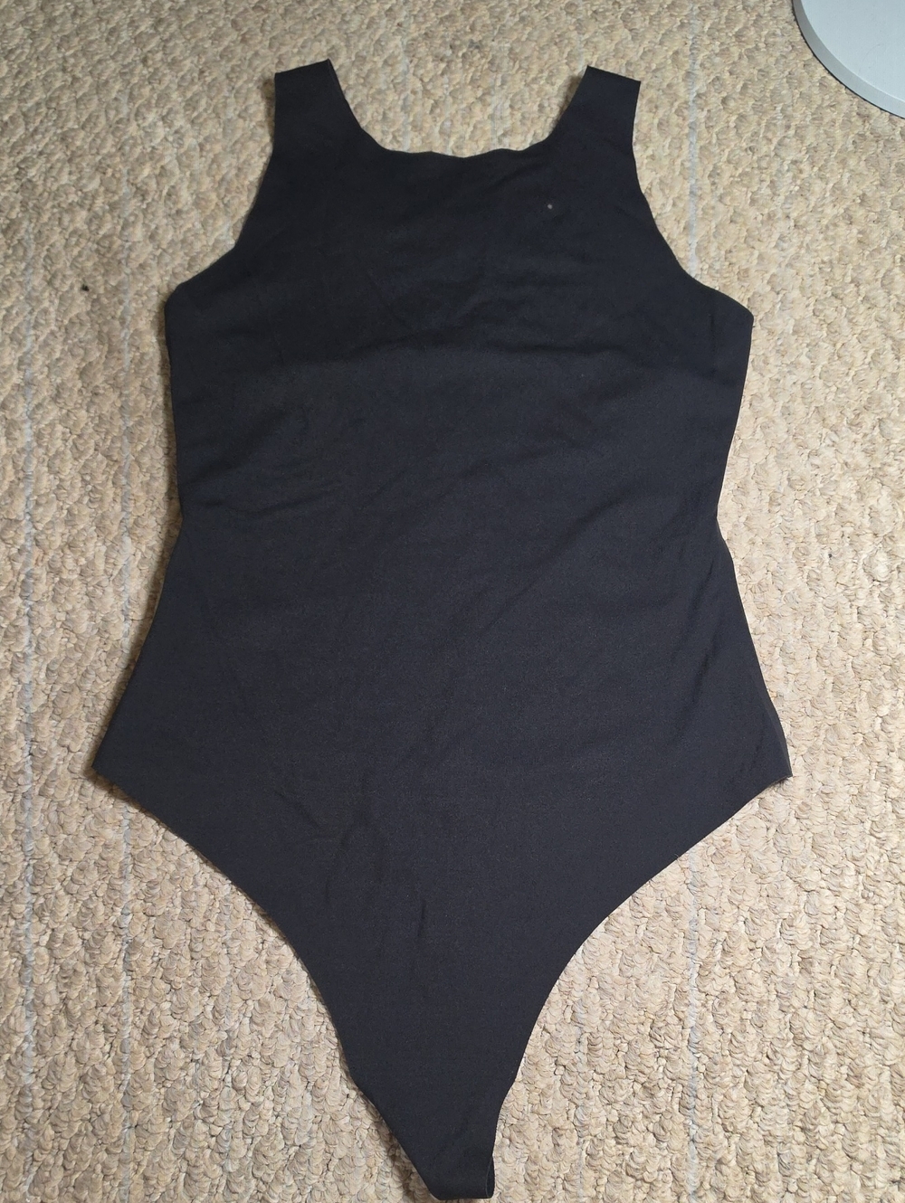 Aerie Black One-Piece Bodysuit